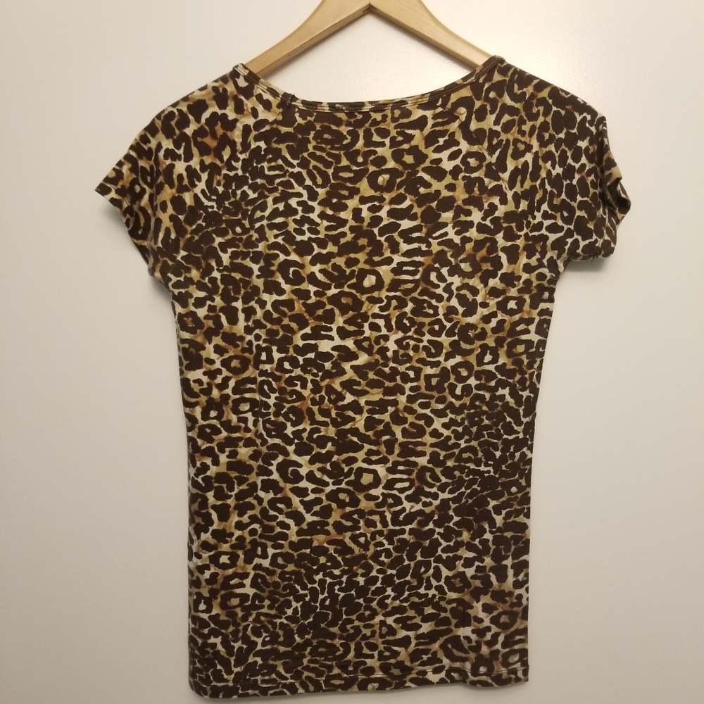 Kenar Leopard Print Top - Picture 4 of 4